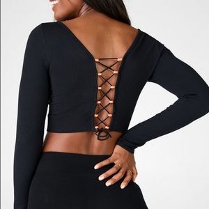 Fabletics Kingsley Lace Up Long Sleeve